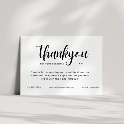 Thank You Cards